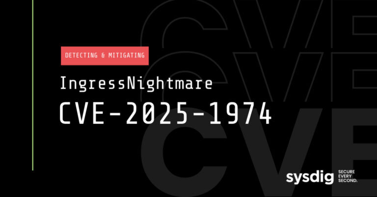 IngressNightmare（CVE-2025-1974）の検知と緩和